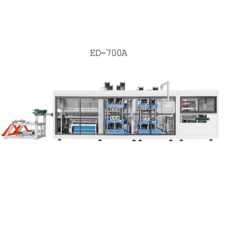 ED-700A全自动三工位塑料热成型机